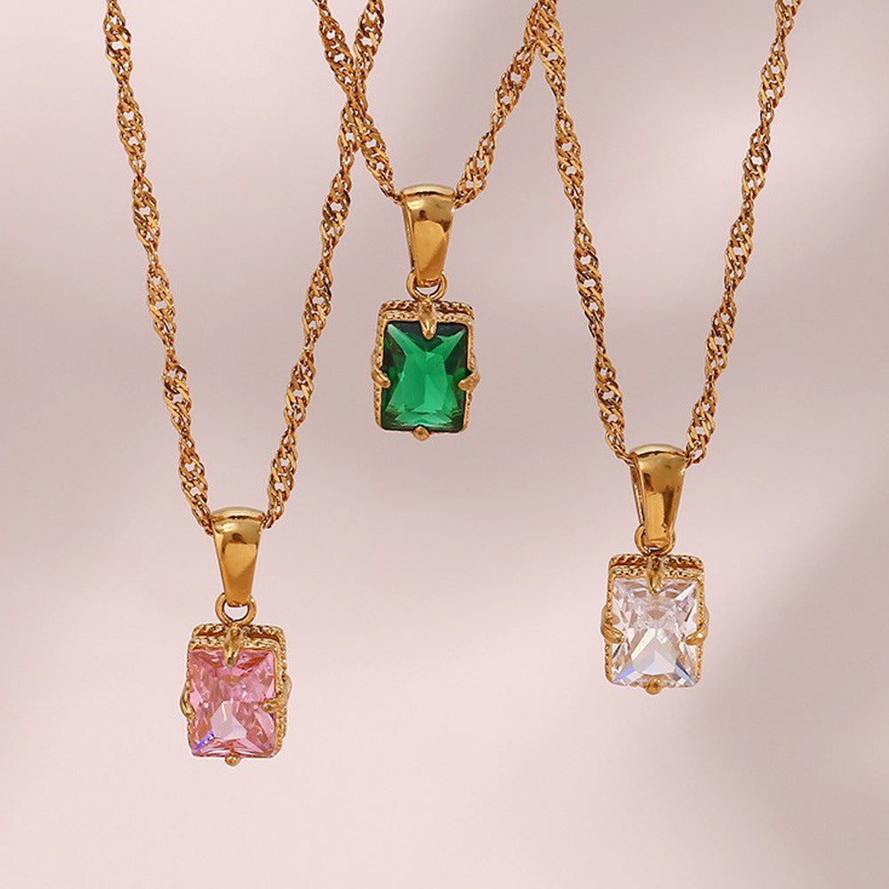 Fashion Simple And Light Luxury Versatile Clavicle Chain Jewelry