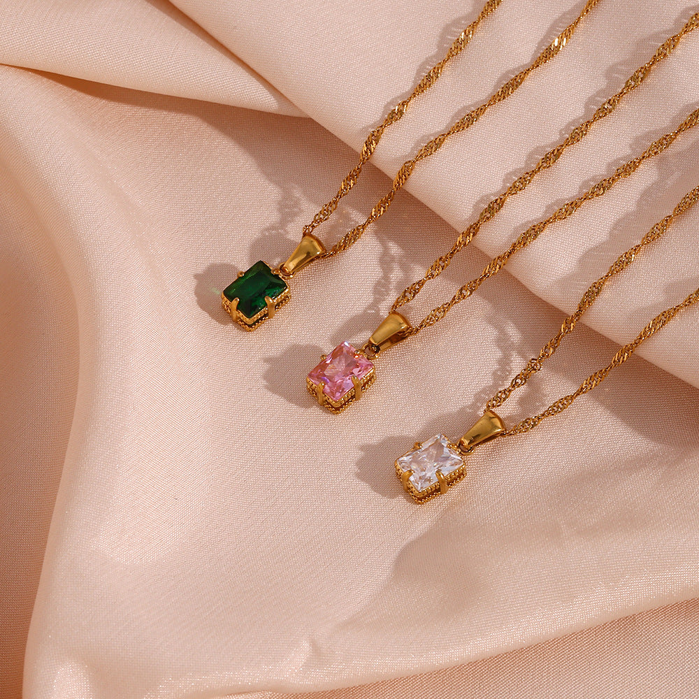Fashion Simple And Light Luxury Versatile Clavicle Chain Jewelry