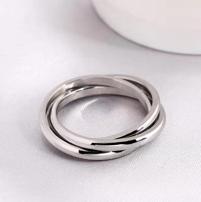 Three-ring Three Lifetimes And Three Worlds Couple Rings