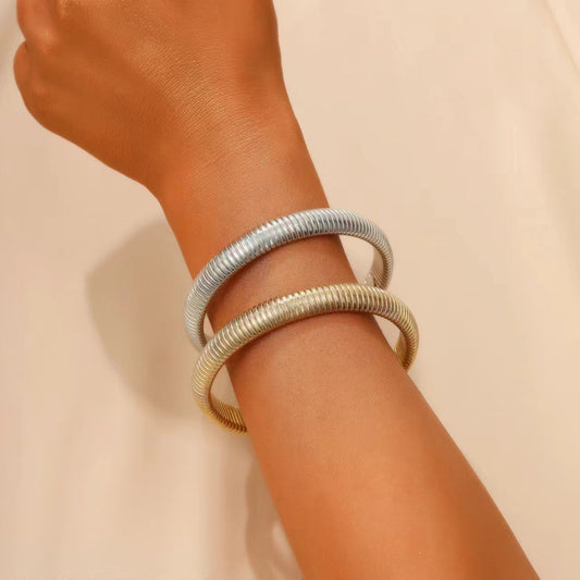 Stainless Steel Elastic Bracelet