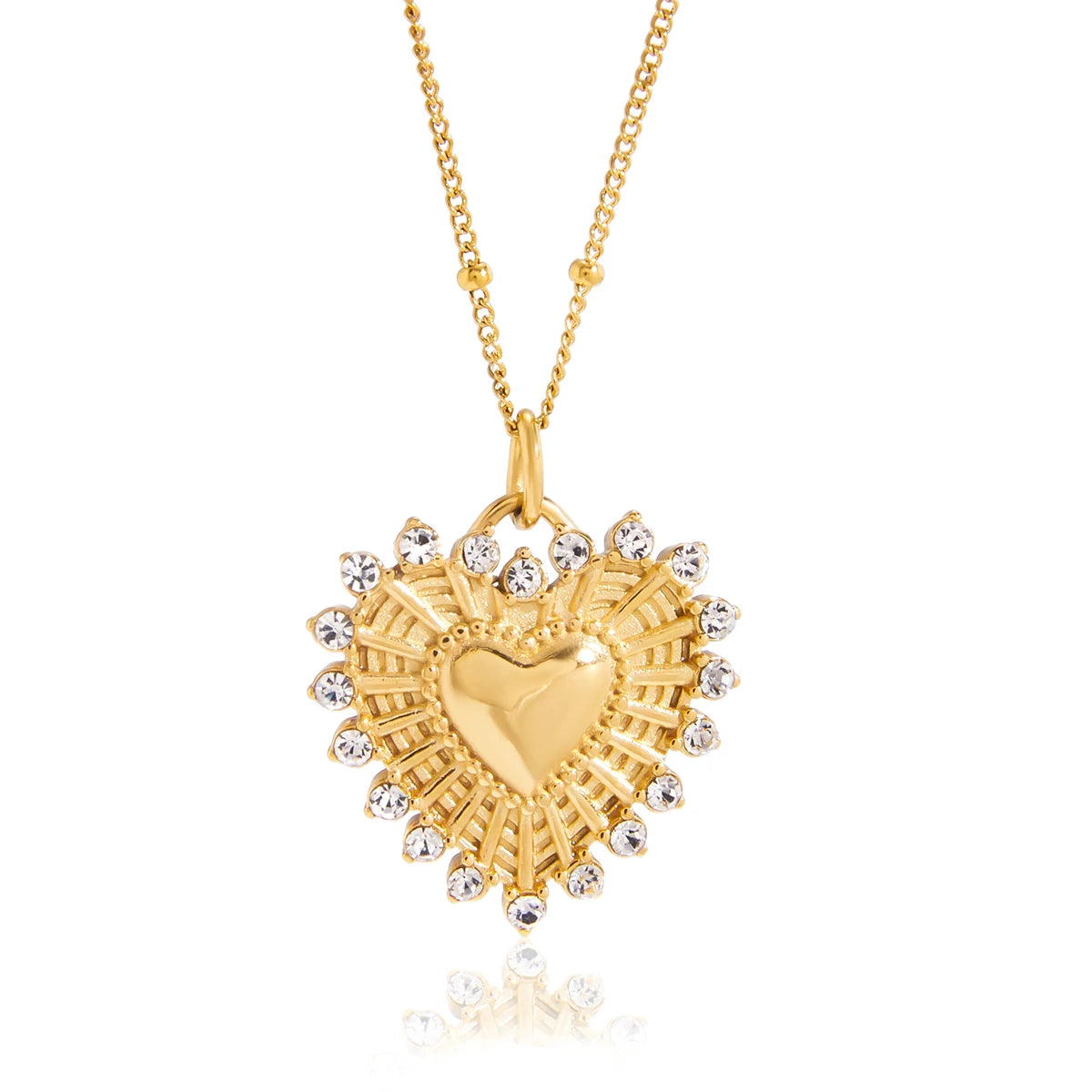 Titanium Steel Necklace For Womencolorfast High-end Accessory