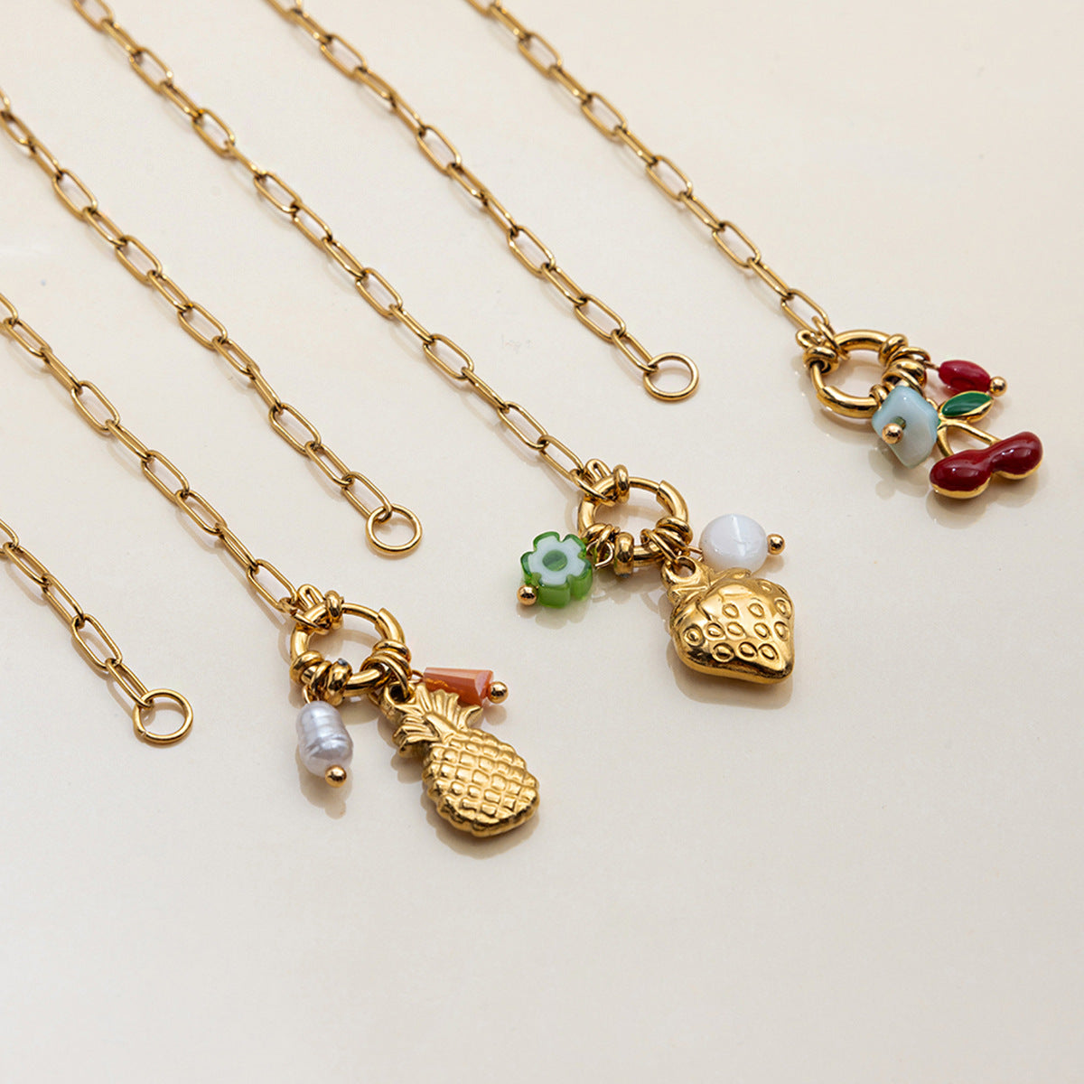 Charm Clavicle Chain Non-fading Titanium Steel Ornament