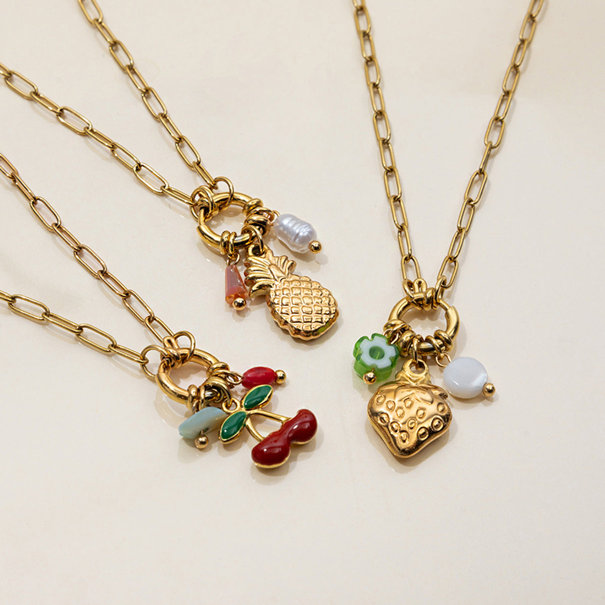 Charm Clavicle Chain Non-fading Titanium Steel Ornament