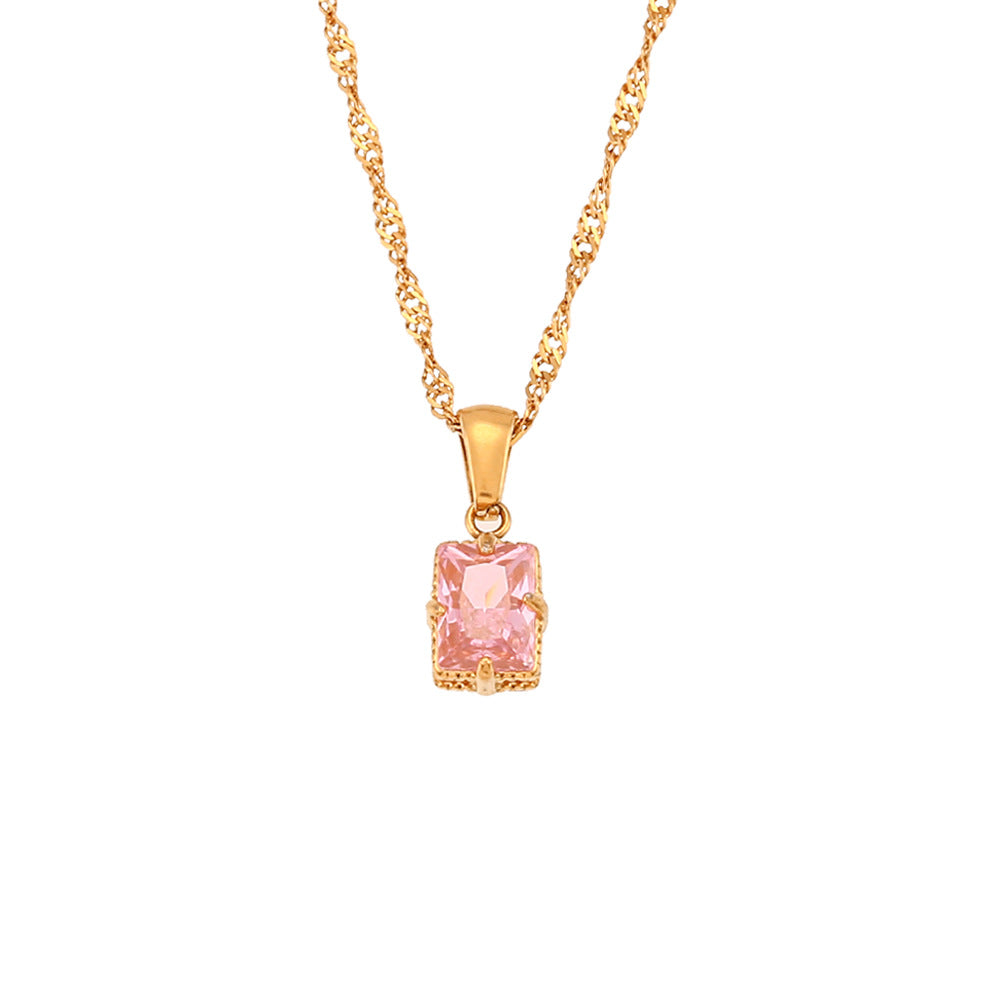 Fashion Simple And Light Luxury Versatile Clavicle Chain Jewelry