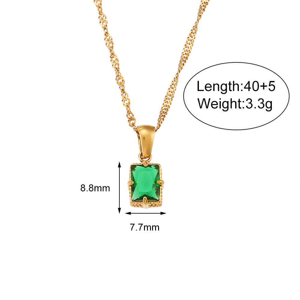 Fashion Simple And Light Luxury Versatile Clavicle Chain Jewelry