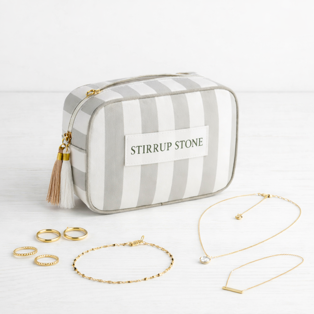 Monthly Subscription: 5 Pieces + Jewelry Pouch