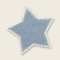 Denim Star patch